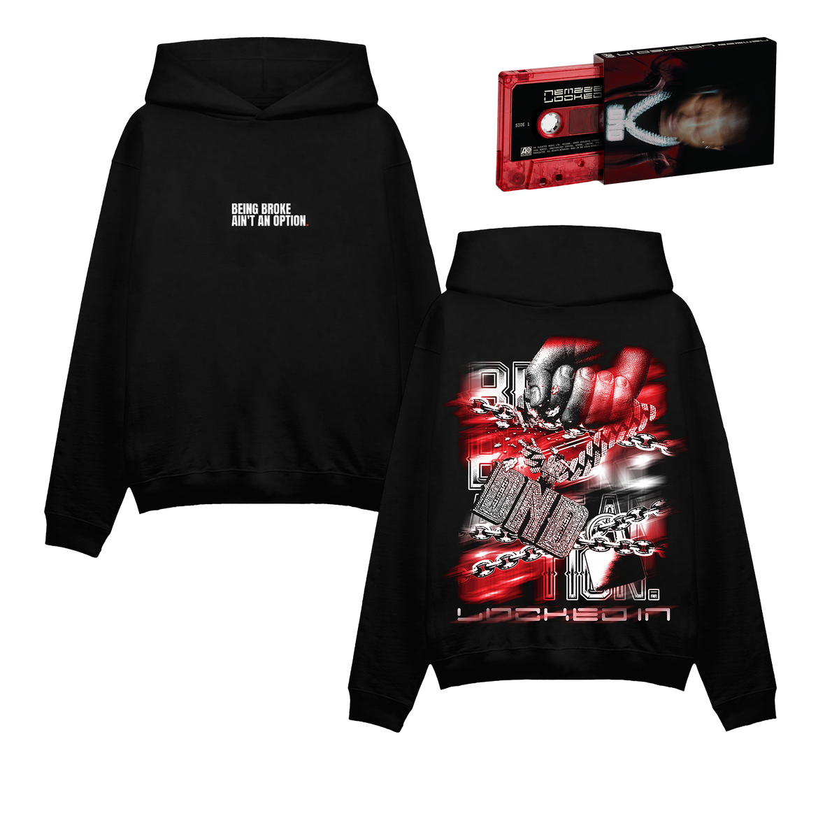 Locked In Cassette & Being Broke Ain't An Option Hood